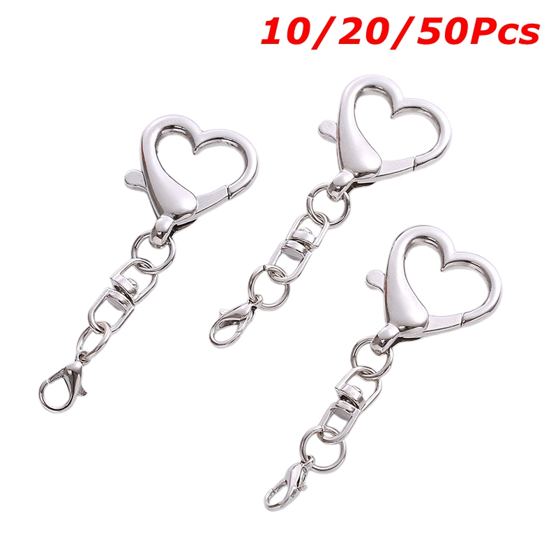 10/20/50 Adet Benzersiz Alaşım - Lobster Clasp Silver incelemesi ve fiyatı