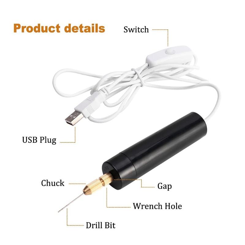 【USB Güçlü Mini Taşınabilir El - Jewelry Making Drill incelemesi ve fiyatı
