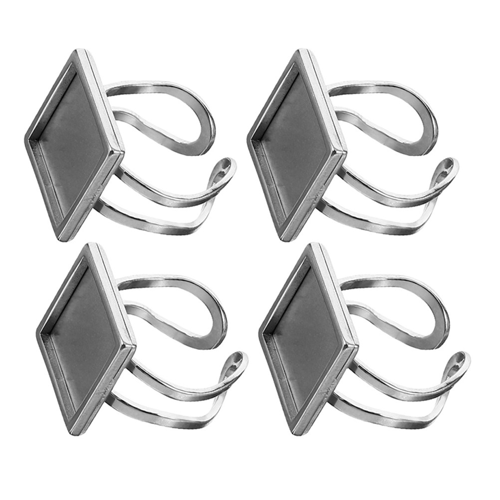 4 Adet Metal Halka Boş Parça,  - Jewelry Making Gemstones incelemesi ve fiyatı